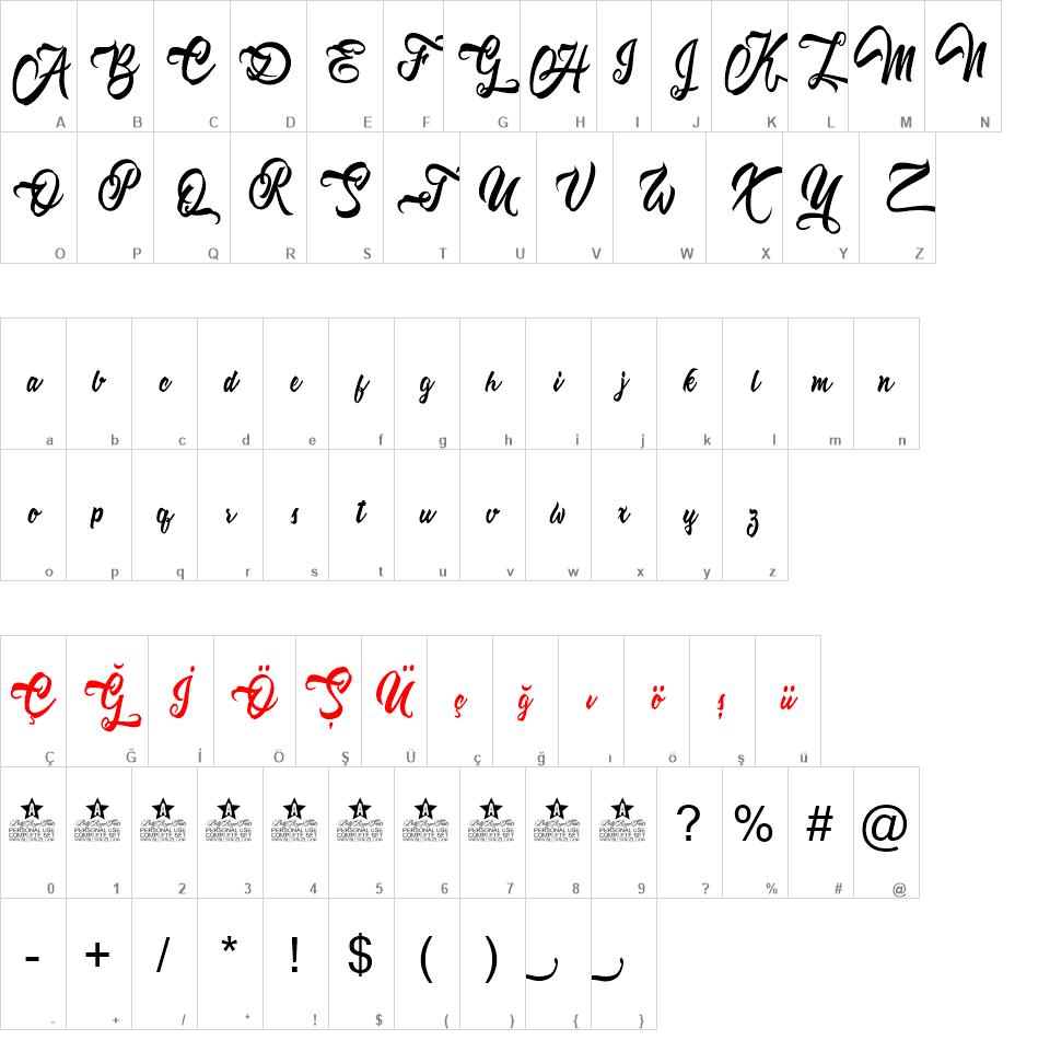 Chapter One  font